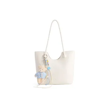 JACD PU Shoulder Bag Women's White/Pink