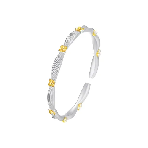 Bowl S999 Fine Silver Bangles Unisex