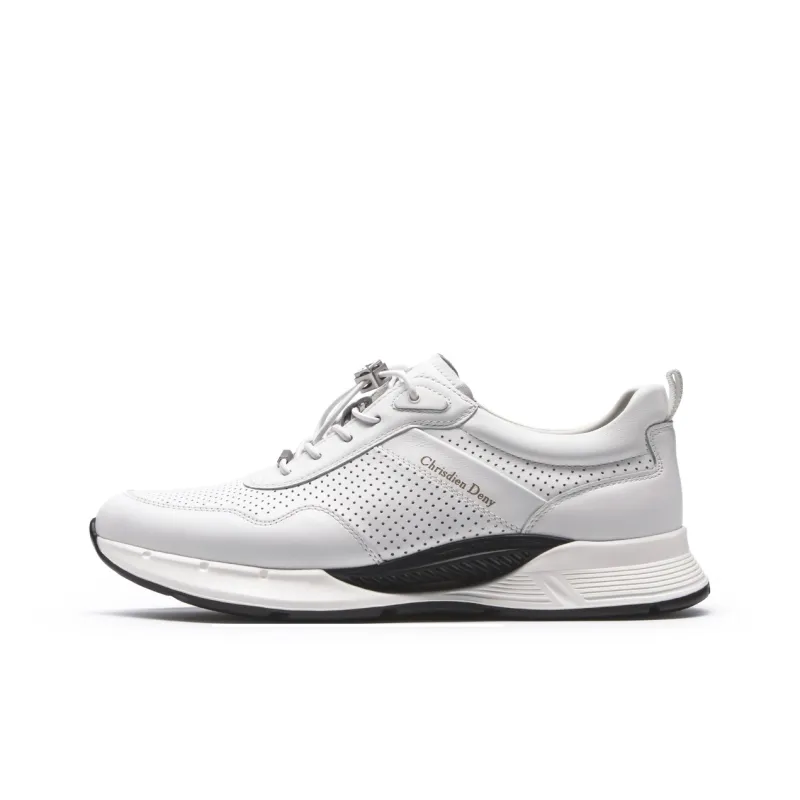 Chrisdien Deny Breathable, Height Enhancing, Lightweight Low Top Casual Shoes Men's-7
