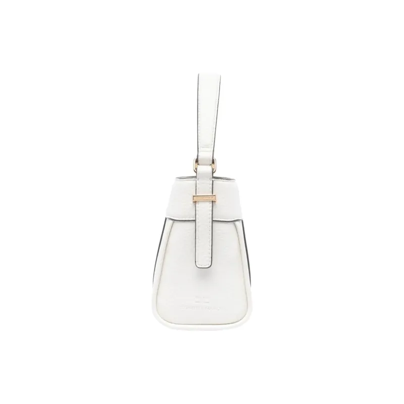 Elisabetta Franchi Polyester With Polyurethane Handbag Women's White-2