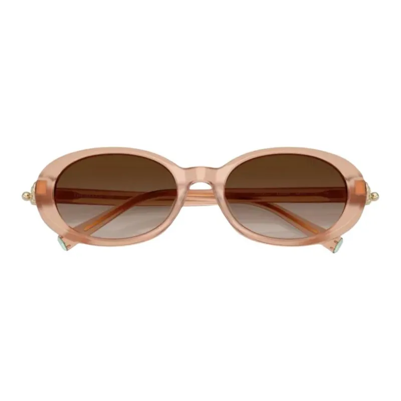 TIFFANY & CO. Oval frame Sunglasses-4