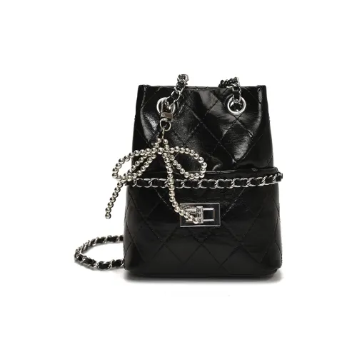 Morellybear PU Bucket house Bag, Shoulder house Bag Women's Multicolor