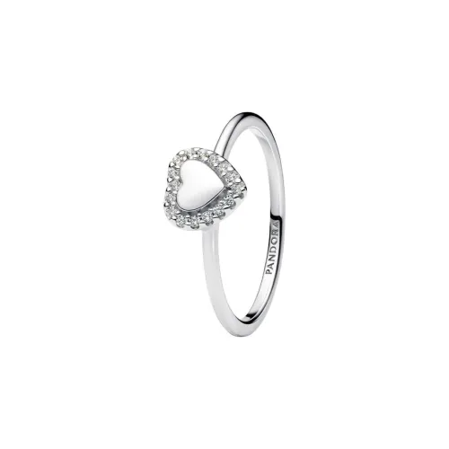 Pandora 925 Sterling Silver Rings Women's Multicolor