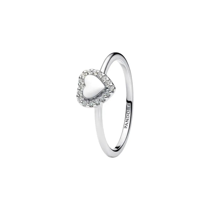 Pandora 925 Sterling Silver Rings Women's Multicolor-0