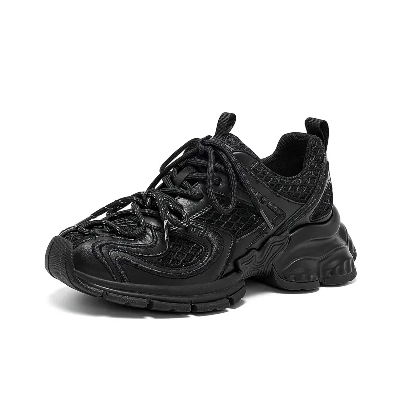ELLE Low Top Chunky Sneakers Women's-8