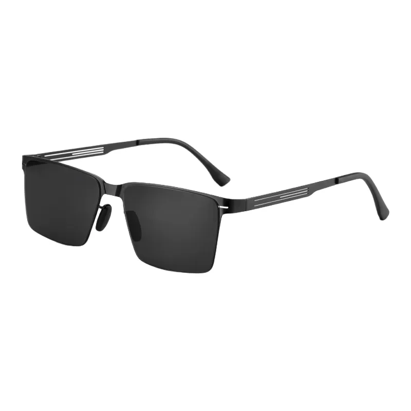 COLORE.IN Alloy Square Sunglasses Men's-0
