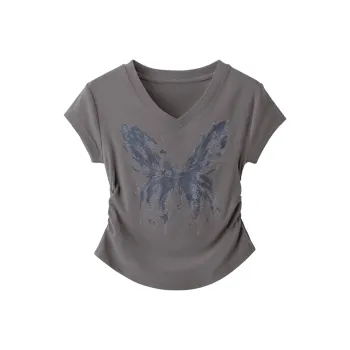 Cypress House T Shirts Women's Dark Gray