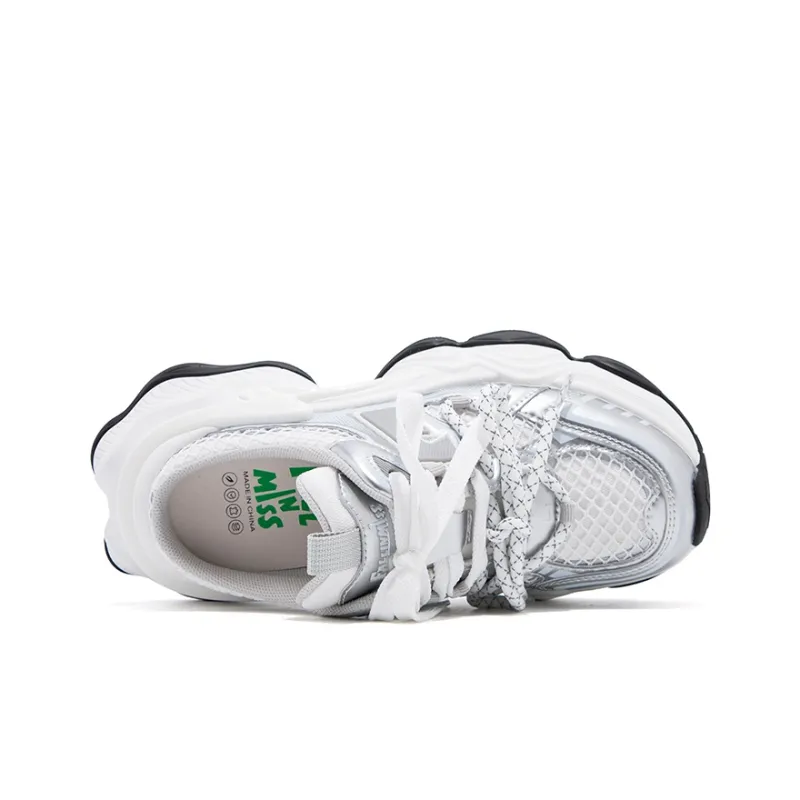 FALLINMISS Star Sea Shoe Series Lightweight Height Increasing Low Top Chunky Sneakers Women's-12