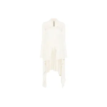 RICK OWENS/RO Long Sleeved Dress Women's White