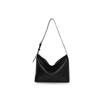 Morellybear PU Shoulder Bag Regular Women's Black/Pink/Silver/Purple/White