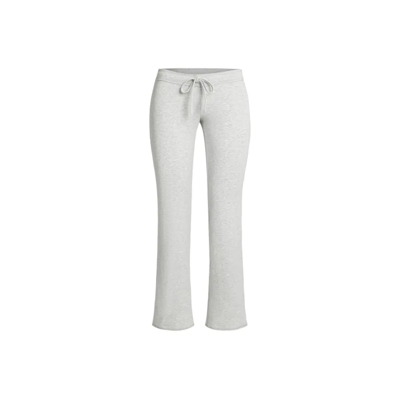 SKIMS SS25 COTTON JERSEY LOW RISE CROP PANT Casual Pants Women's-0