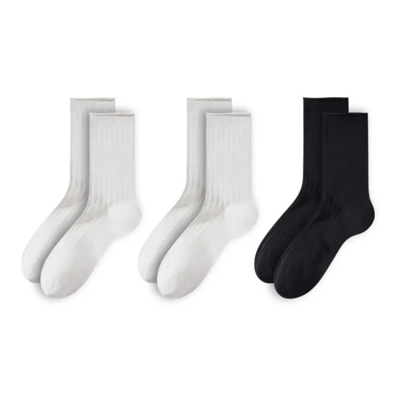 2323 Mid Calf Socks Women's 3 Pack-0