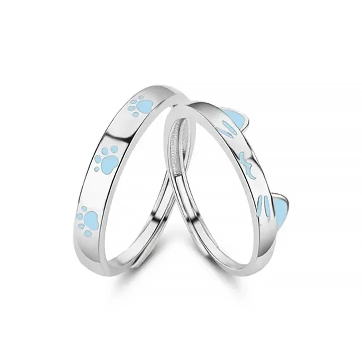 Zhou Jifeng 999 Fine Silver Rings Unisex-0