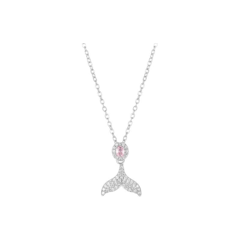 Clect Synthetic Cubic Zirconia Necklaces Women's-0