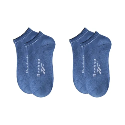 Reebok No Show Socks Unisex 2 Pack Blue