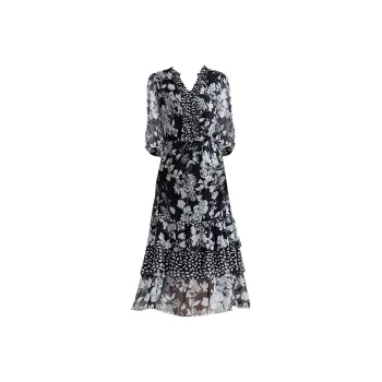 Ink Beauty Short Sleeved Dress Women's