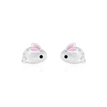 Daisy Dream Pure Silver 999 Sterling Silver Stud Earrings Women's