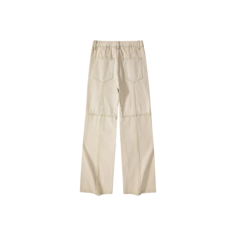 Menglaini Jeans Unisex-3