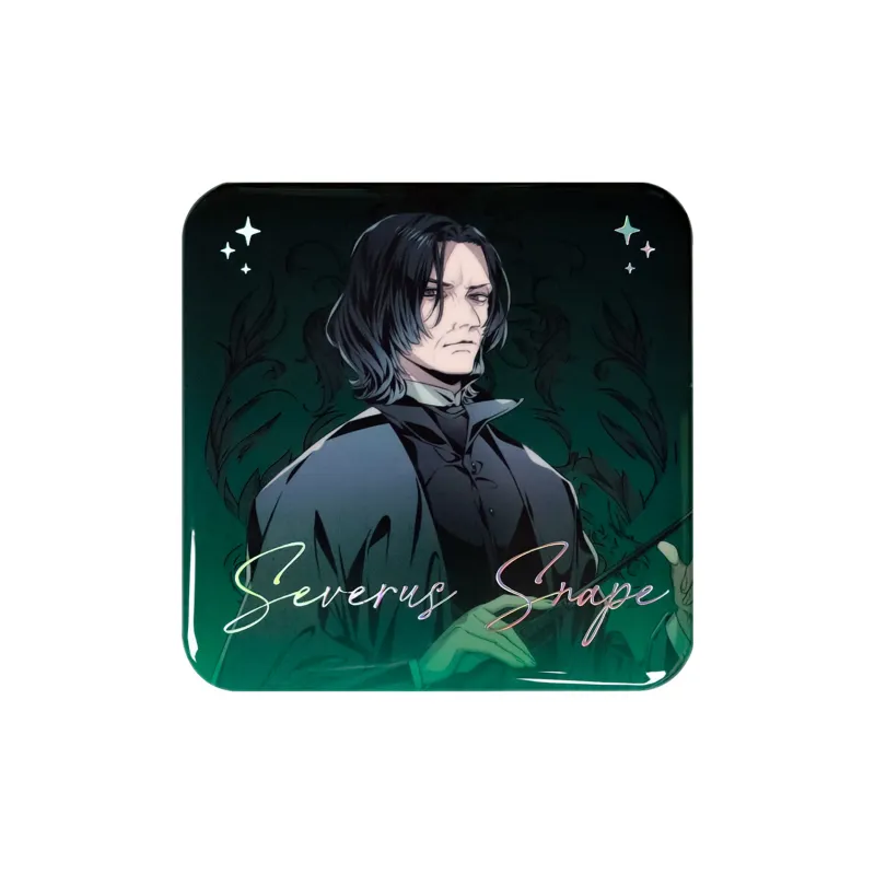HARRY POTTER Harry Potter Institutional Robes Collection Hermione, Ron, Malfoy, Snape, Square Badge Badges-8