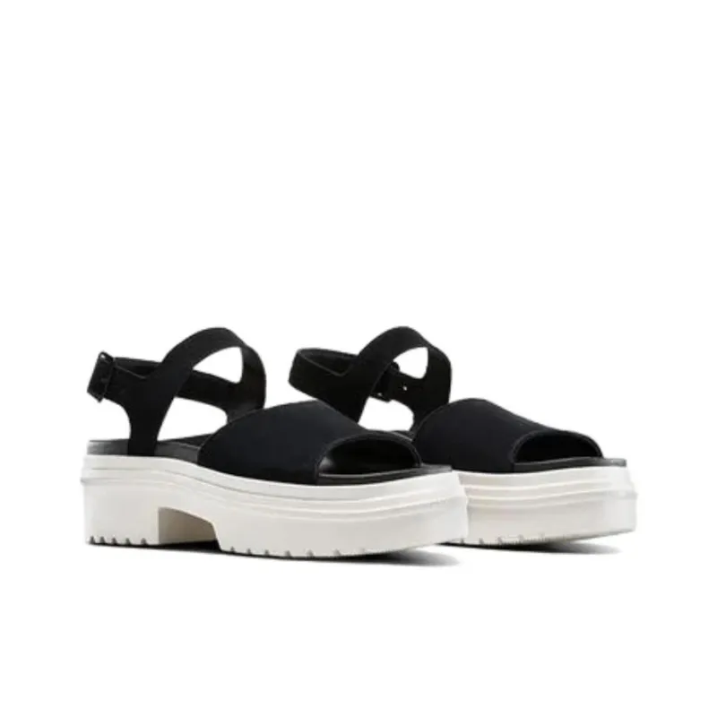 Converse Women's Chuck Taylor All Star Lugged Heel Sandal 'Black Egret' Women's-2