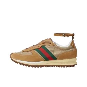 GUCCI Low Top Casual Shoes Women's Brown