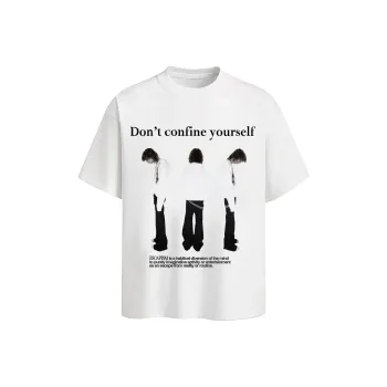 WKOOG T Shirts Unisex White