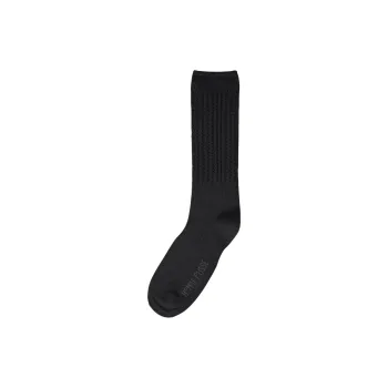 Homme Plissé Issey Miyake Mid Calf Socks Men's 1 Pack Black