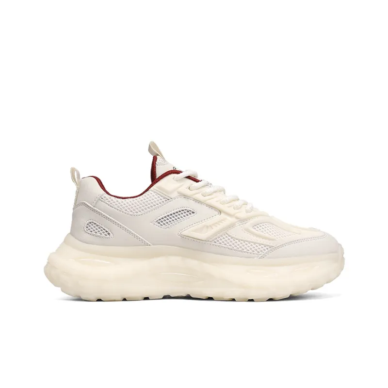 KYMOOU Slip Resistant, Abrasion Resistant, Breathable Low Top Chunky Sneakers Men's-1