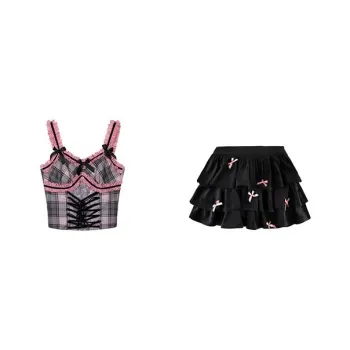 Udon House Two Piece Skirt Sets Women's