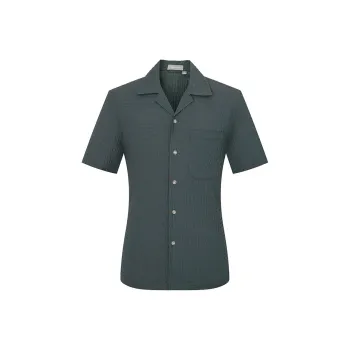 SAINT ANGELO Shirts Unisex Meteorite Gray Green
