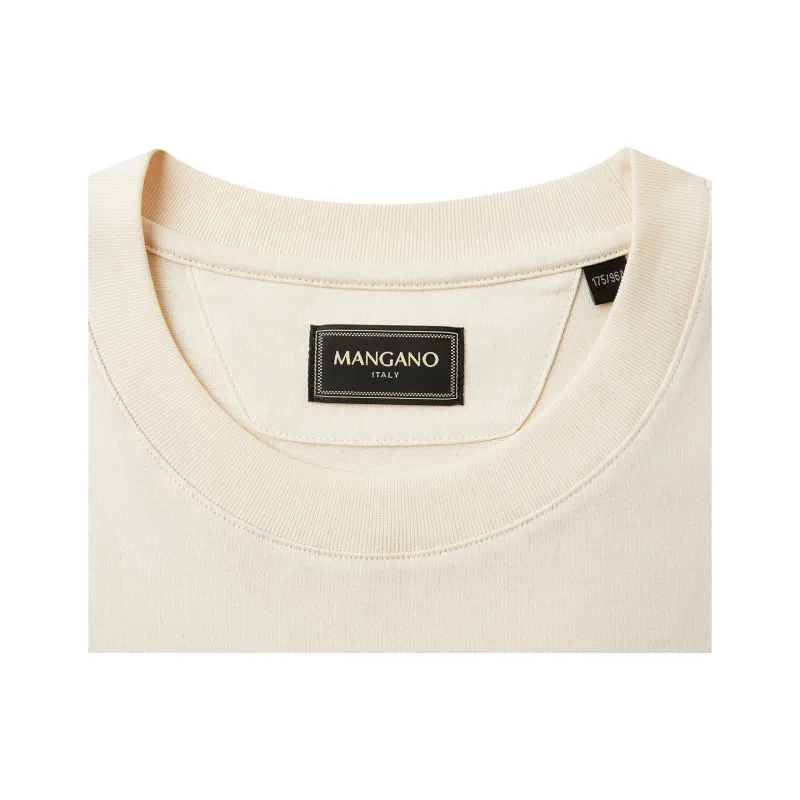 MANGANO T Shirts Men Beige-3