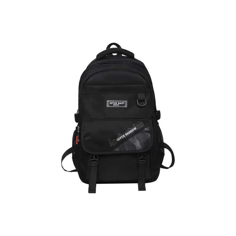 Yalu Nylon Backpack Regular Unisex Multicolor-6