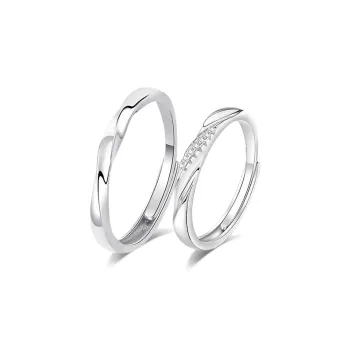 MISS TOOYA 999 Fine Silver Rings Unisex