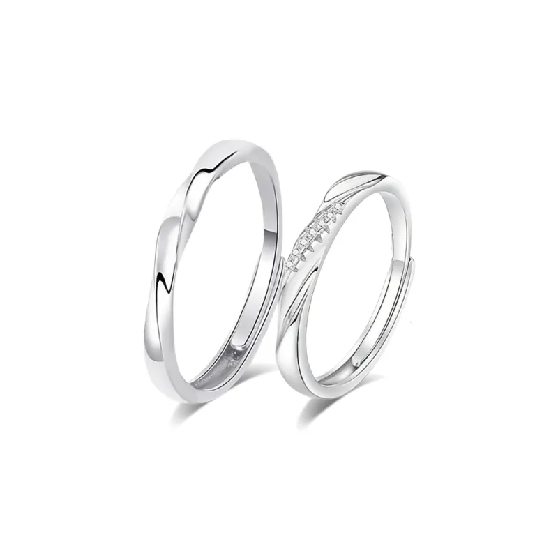 MISS TOOYA 999 Fine Silver Rings Unisex-0