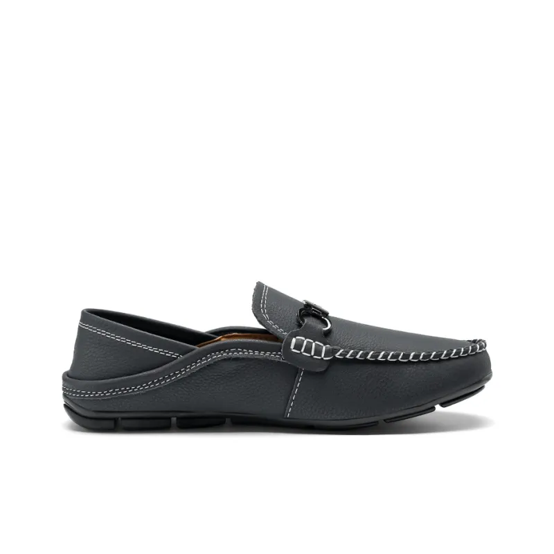 BAGE Gommino Loafers Unisex Black-1