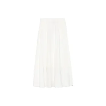 MaxMara Casual Long Skirt Women's White