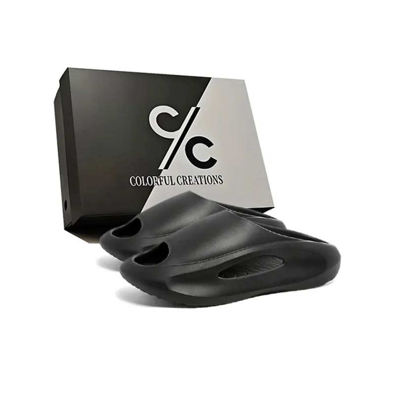 Colorful Creations Quiet Slip Resistant Abrasion Resistant Slide Slippers Unisex-5