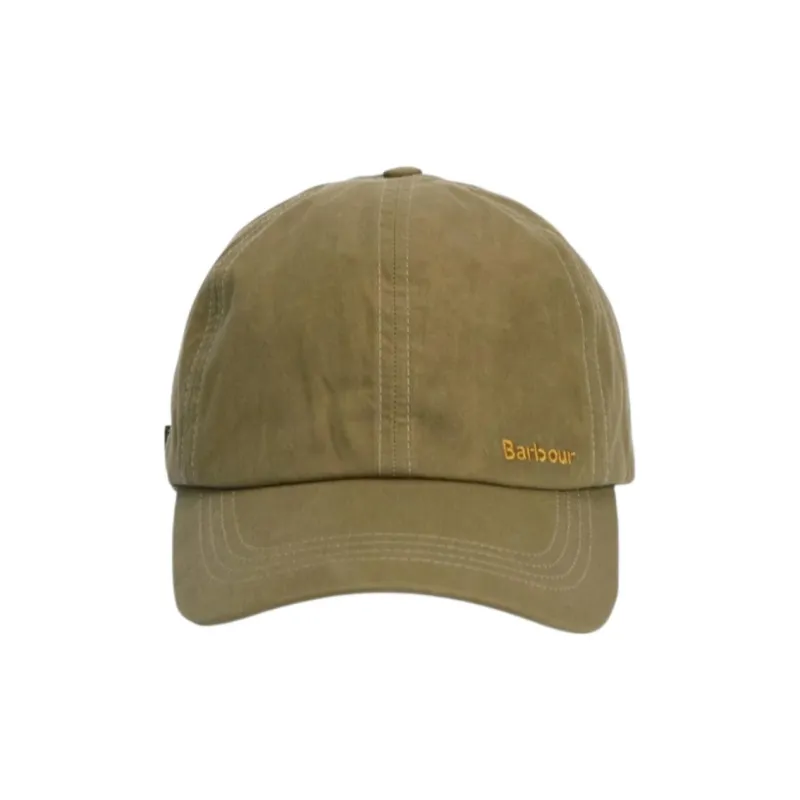 BARBOUR Cotton Baseball Caps Women's Green-1