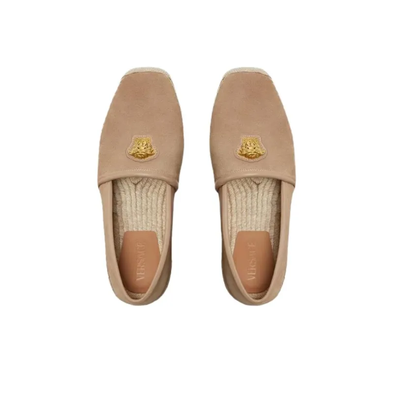 VERSACE La Medusa Versace Espadrilles Men's Beige-3