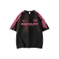 Black (Pink Full Stripes)
