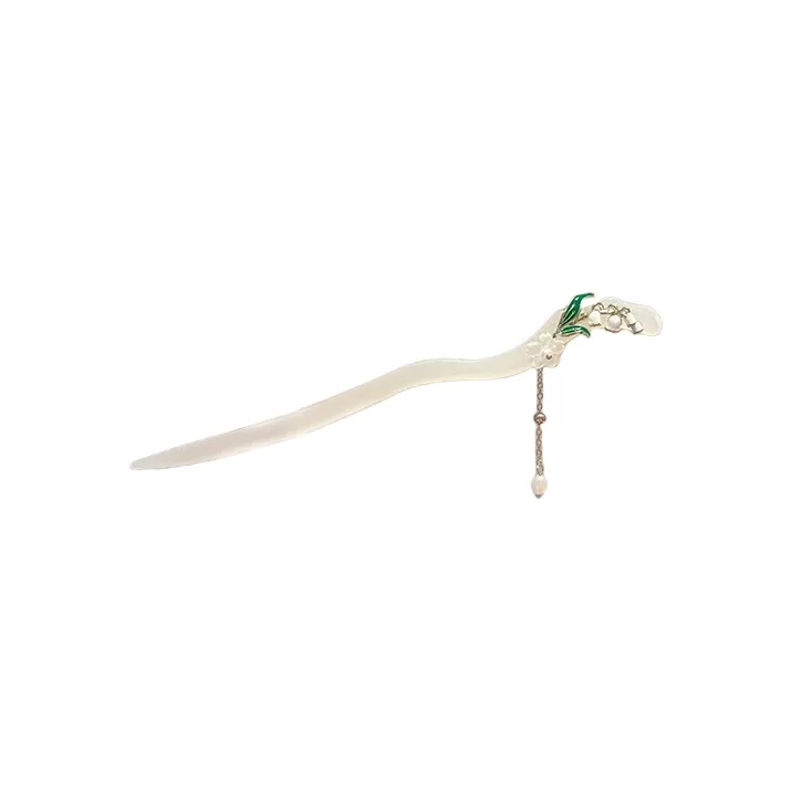 Pink Empress Acrylic Hairpins Women's-0