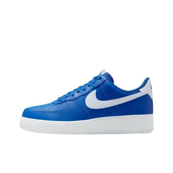 Nike Air Force 1 Anti Slip Wear Resistant Low Top Skateboard Shoes Unisex Collegiate Blue