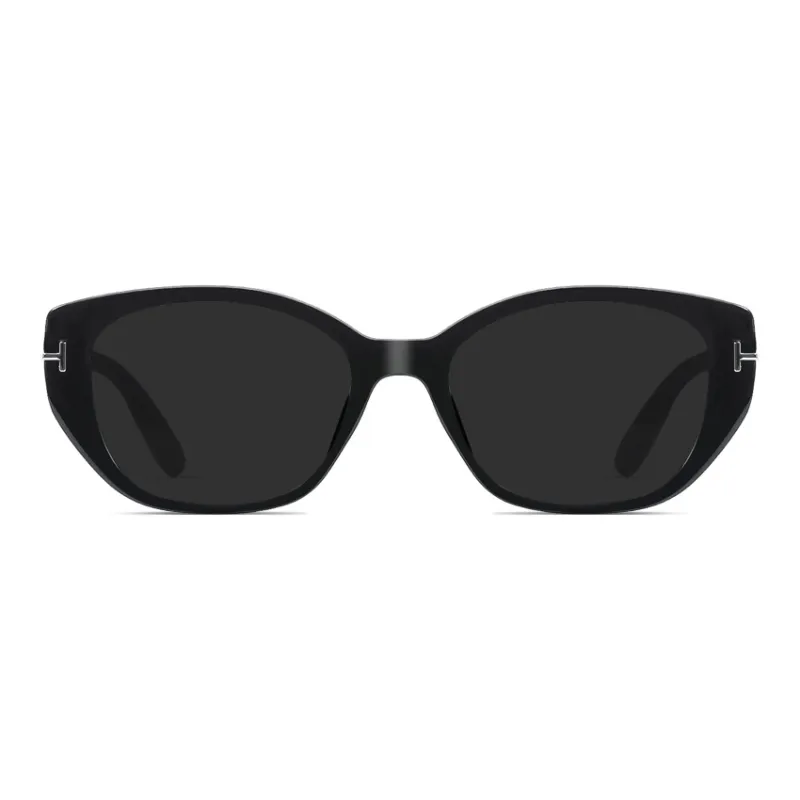 VEGOOS Alloy Metal Cat Eye Sunglasses Unisex-1