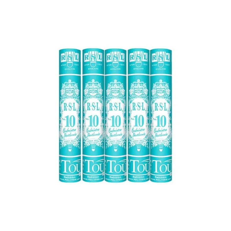 RSL RSL10 Duck Feather Shuttlecock 12 Pack CiGu Duck Feather Small Board Duck Feather Training Shuttlecocks-11
