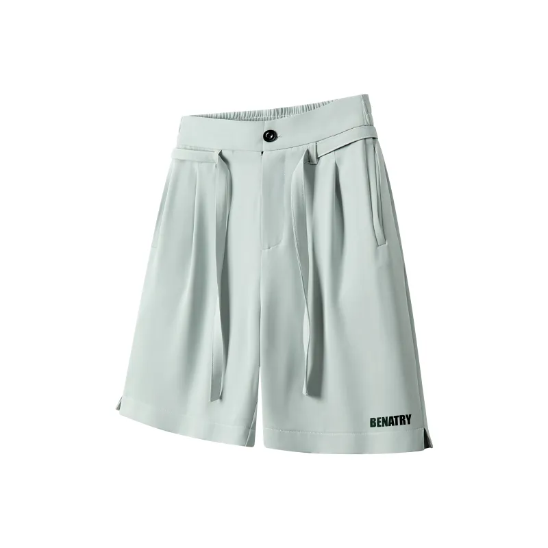 BENATRY Casual Shorts Unisex Black-2