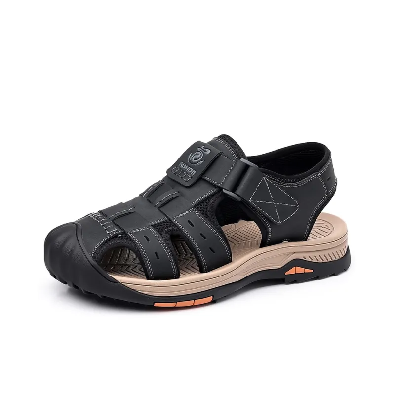 Mulinsen Slip Resistant, Breathable, Anti Collision, Lightweight River Trekking Shoes Men's-0