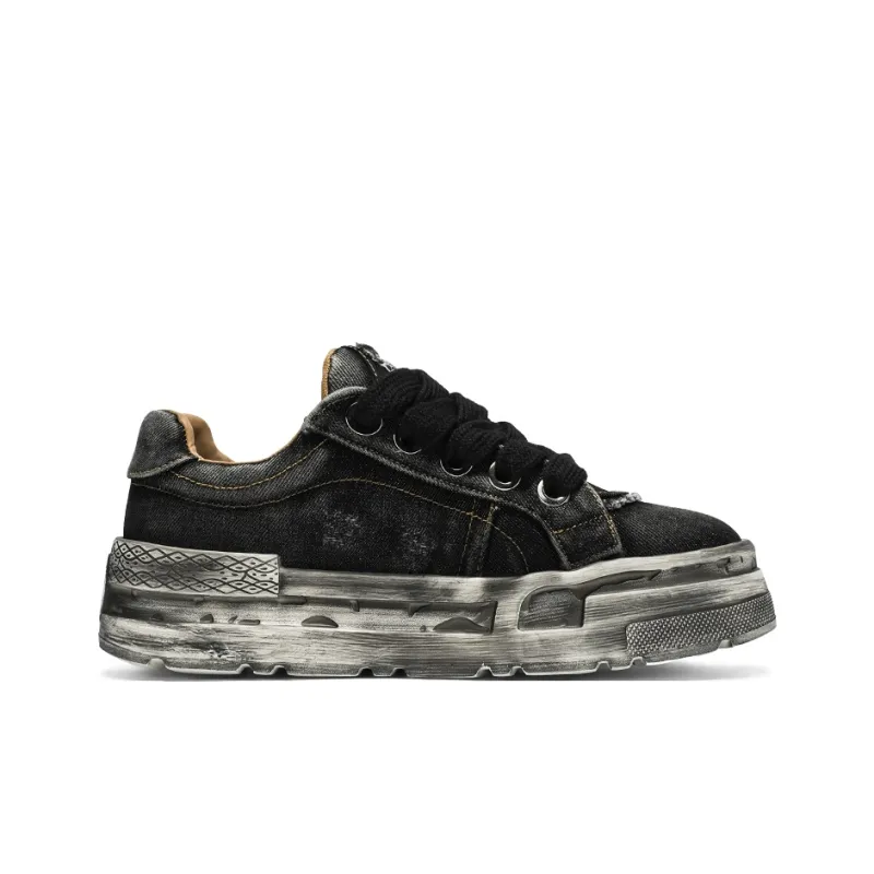 Magelly Slip Resistant Shock Absorbers With Abrasion Resistant Properties Low Top Skateboard Shoes Men's-1