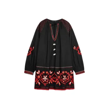 ZARA ZW Series Long Sleeved Dress Women's