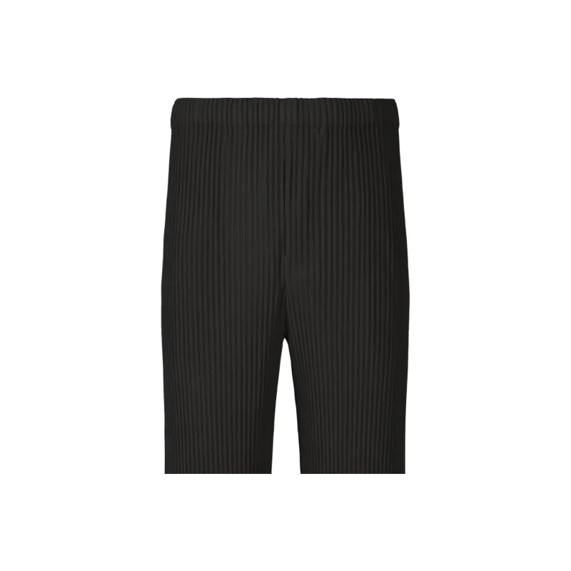 Homme Plissé Issey Miyake Casual Pants Men's Black-1