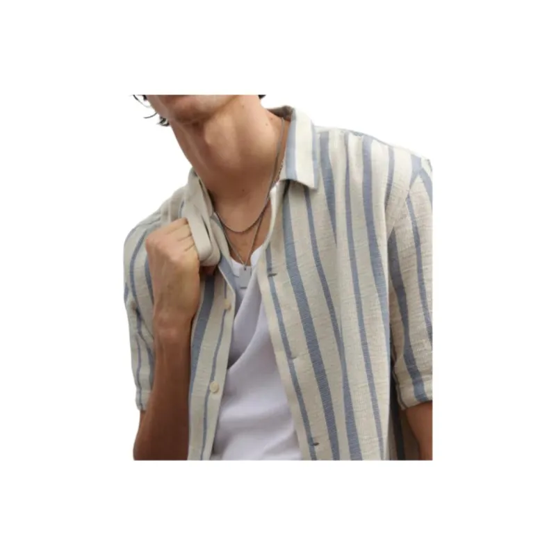 H&M Shirts Men Light Blue-5